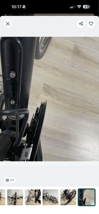 Bicicleta Trekking Bike Manufaktur Black Cross Marime S