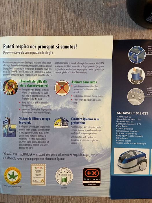 Vand aspirator spalat Zelmer Aguawelt 919.0 ST