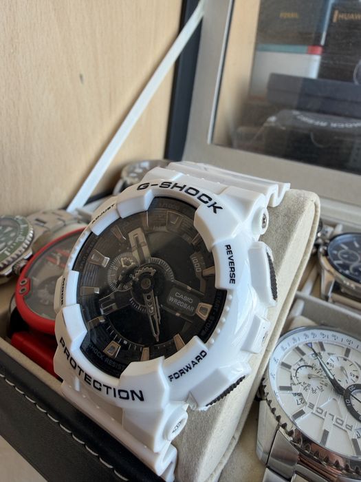 Ceas g-shock alb