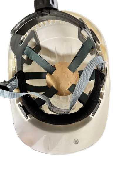 Каска GS "Шахтер" белый