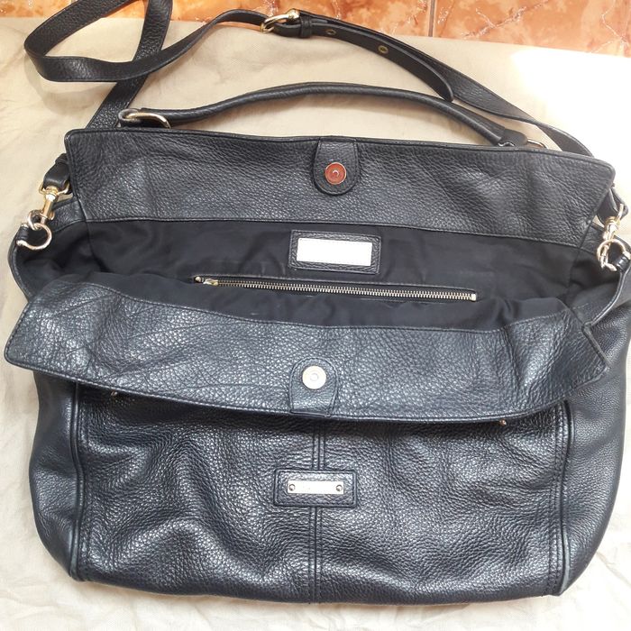 Poseta piele" CRISTHELEN B"-MASSIMO DUTTI,putin purtata decent.