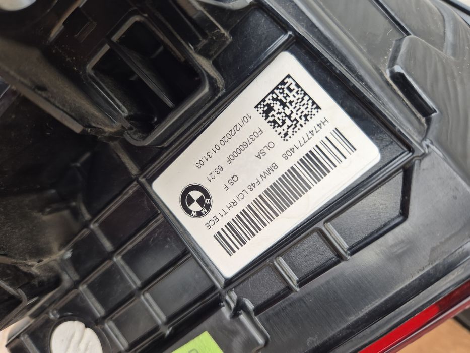 Stop/Triplă Dreapta Aripă BMW X1 F48 LCI Facelift 2019-2022. Volan St.