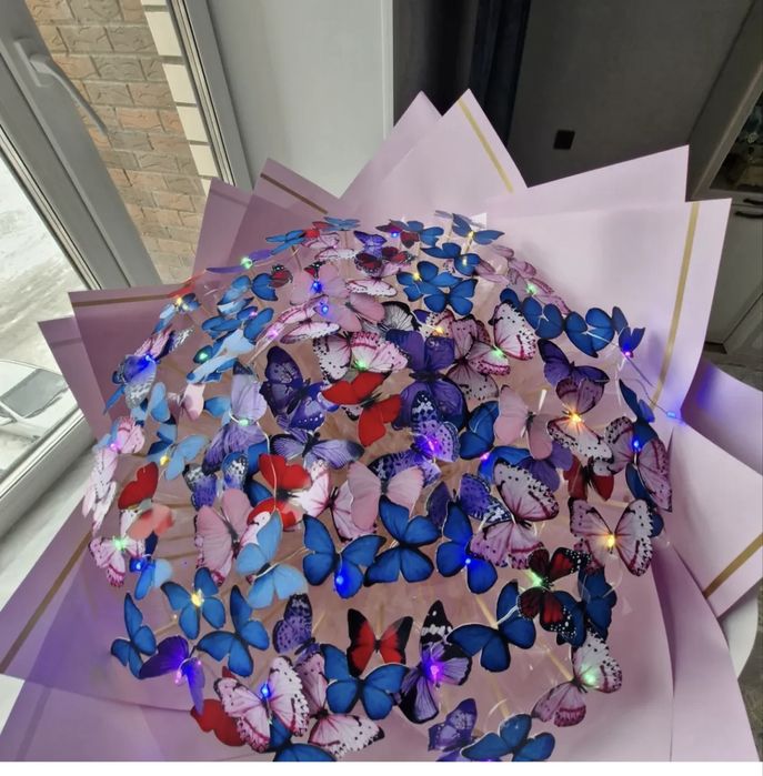 Букет из бабочек