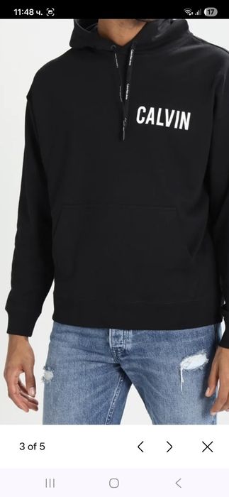 Calvin Klein мъжки Суичър S размер.