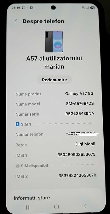 Rusac vacanta pescuit-Bosch GBH 18V-28 CF 2024-Samsung Galaxy A57 5G