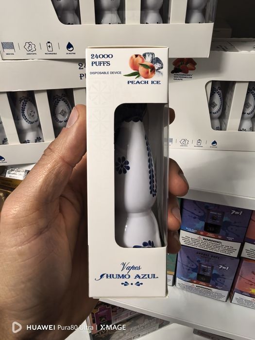 Original Vape Humo Azul 24.000 Puffs Narghilea Reincarcabil
Vindem Doa