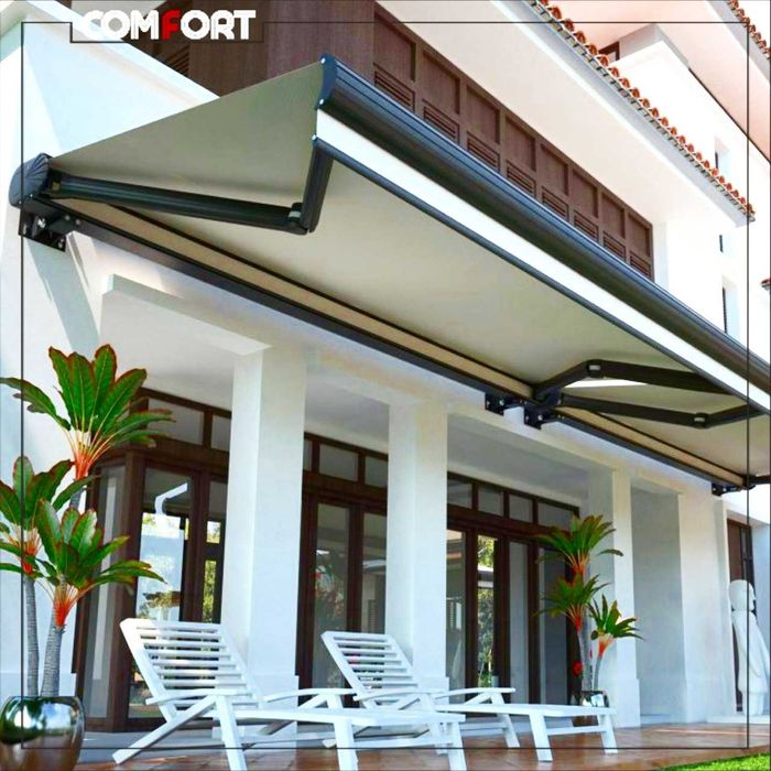 Kassetli Markiza. Tent. Soyabonlar. Naves