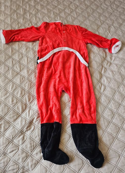 Costum de Mos Craciun bebelusi masura 92