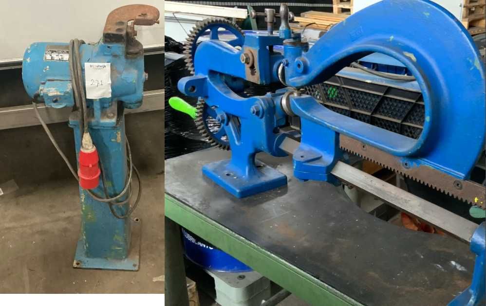 Foarfec Nibling Trumf si foarfec debitat rotund