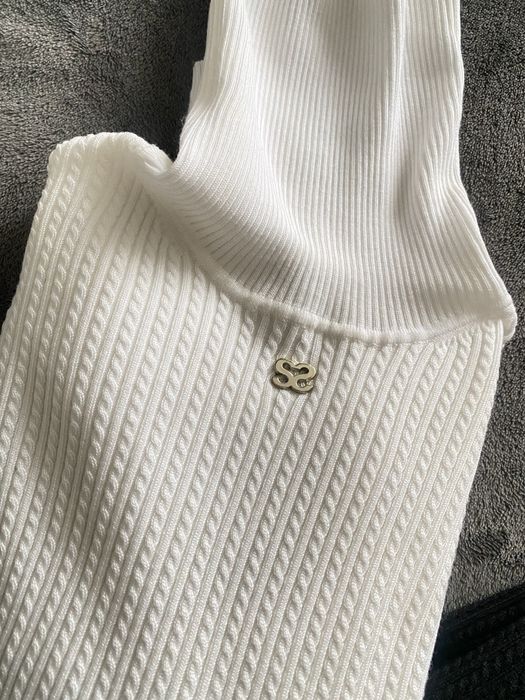 Sandro Paris блузи поло с емблема с логото