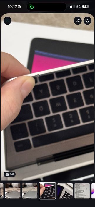 Macbook pro 2020, M1, 512