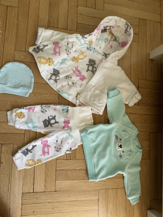 Бебешки комплект яке панталонче и блуза Cool Club