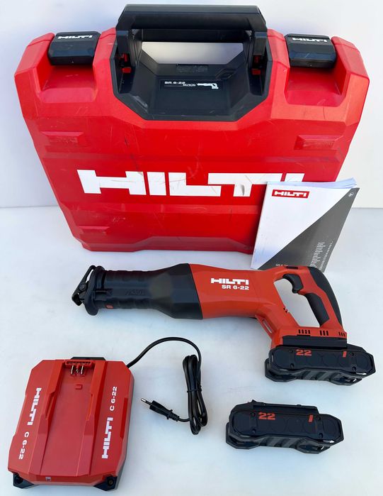 Hilti SR 6-22 AVR Nuron - Безчетков саблен трион 22V 4.0Ah 2024г