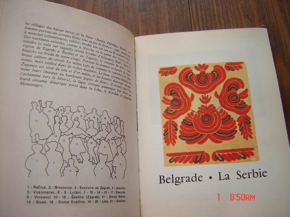 Carte ,,Yugoslavia" -1955