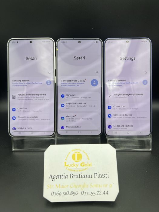 Telefon samsung s24 128/8 gb cod: 16855 / 23210 / 13482