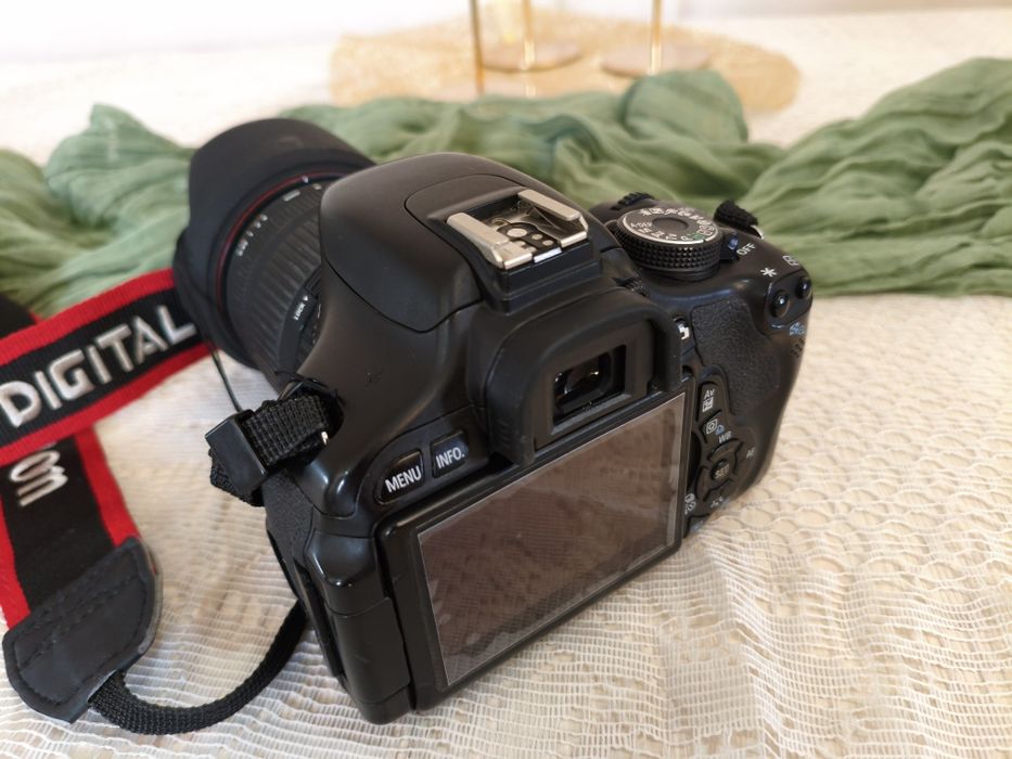 Фотоаппарат Canon 600d, 18-200mm