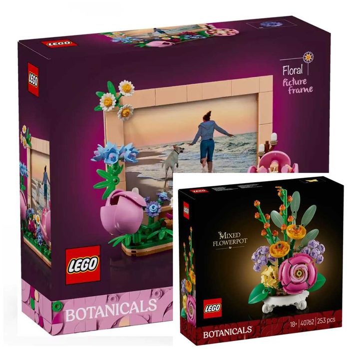 Lego 40762 Mixed Flowerpot / 40916 Floral Picture Frame - лимитирани