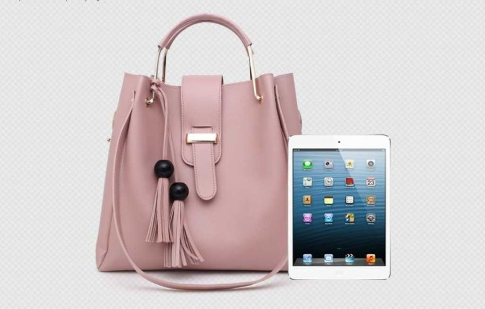 Бохо комплект от 3 черни чанти - стил и практичност