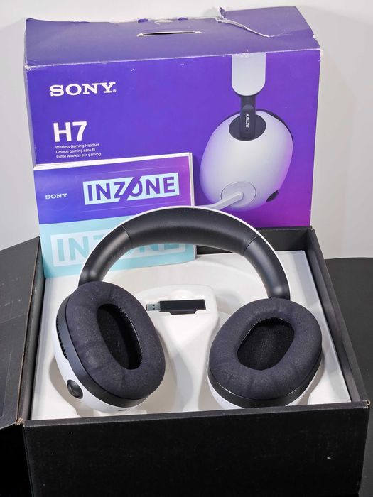 Sony INZONE H7 | Безжични геймърски слушалки | За PS5 и PC | Premium