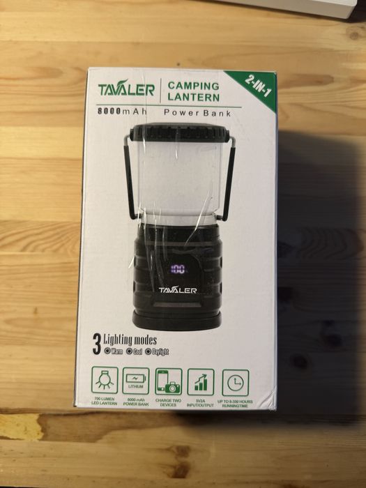 Lampa Led camping 2 Tavaler reincarcabila