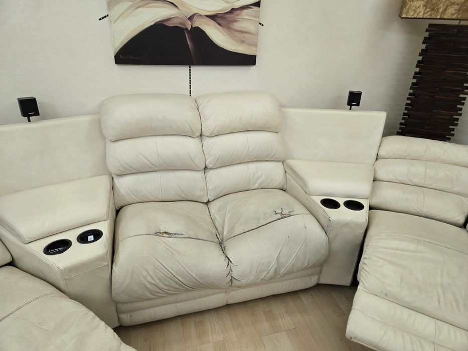 Canapea piele naturala