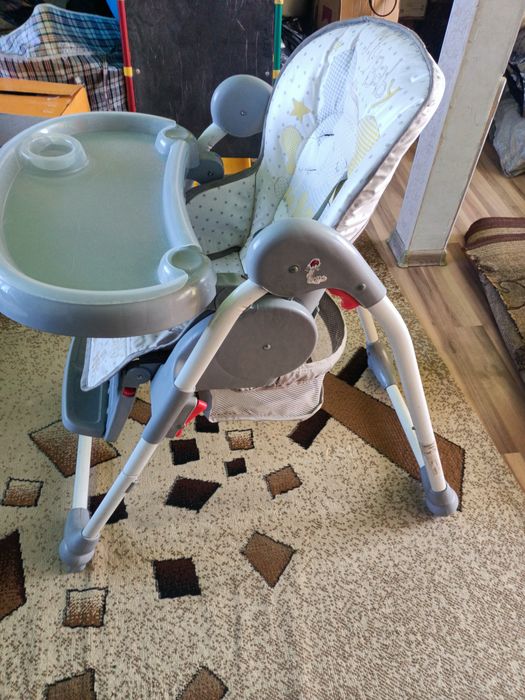 Детская коляска, стул, качеля