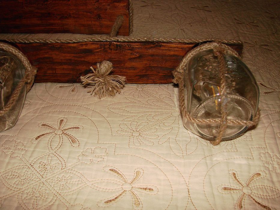 Дървен полилей за дома, тераса, механа, барбекю, битова стая битов кът