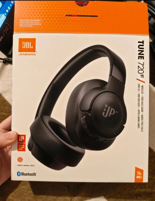 Căști JBL wireless + stand