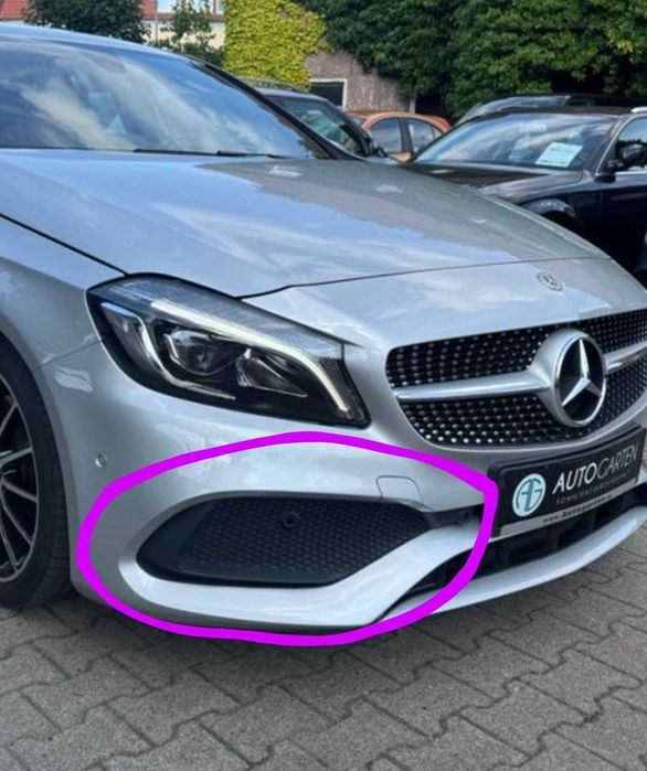 Мерцедес А класа решетка за предна броня АМГ линия