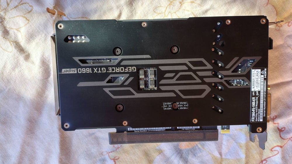 Evga 1660 super ultra gaiming видео карта нова