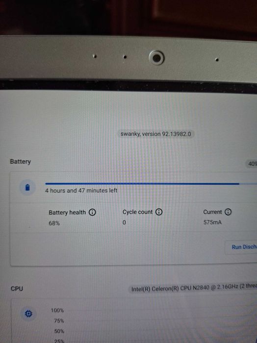 Laptop Toshiba Chromebook