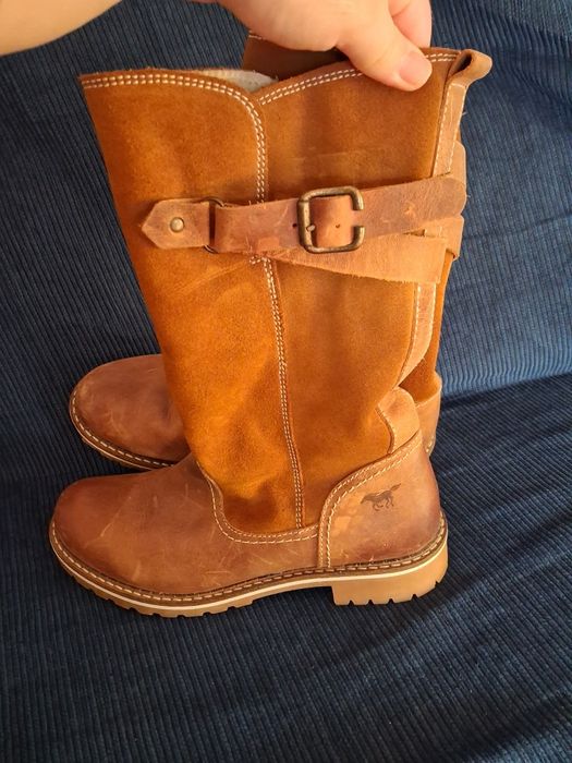 Cizme din piele  de iarna Mustang