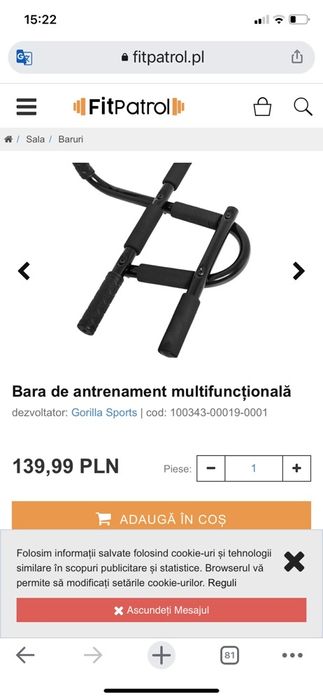 Bara de tractiuni multifunctionala nou sigilata germany 200 kg.70 ron