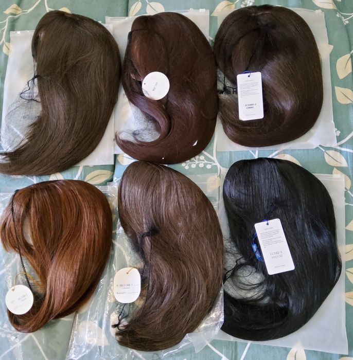 Модные модели парики, хвосты. Термостойкие.