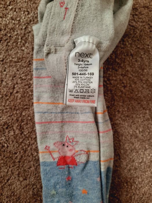 Фирменные Next колготки и нательные майки