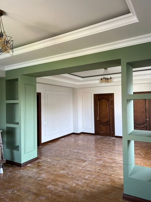 Шпаклевка стен под обои Алматы