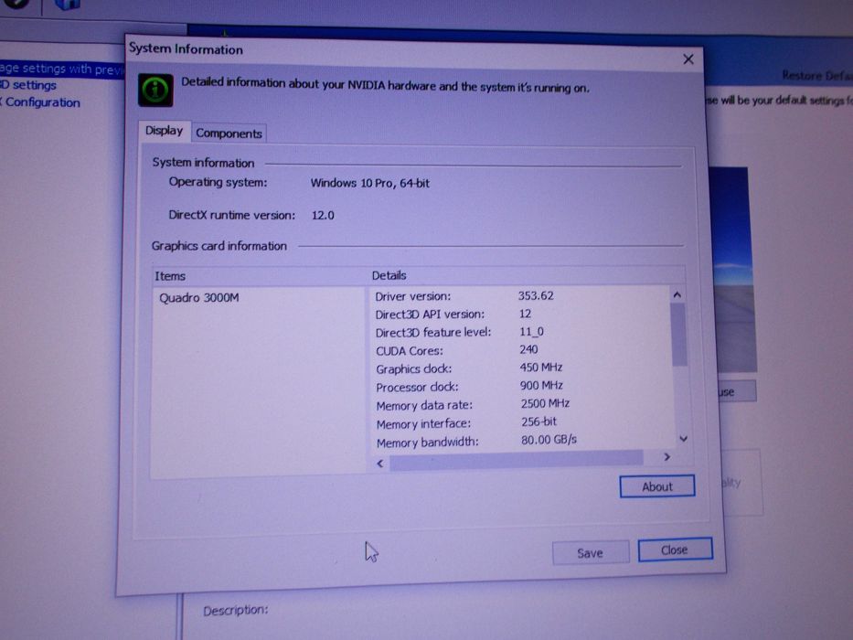 Laptop Dell Precision M6600