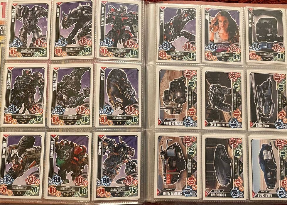 Album Topps Transformers