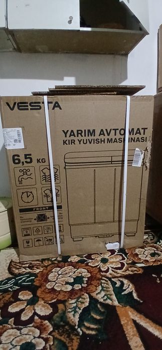 Vesta 6,5kg kir mashin satiladi