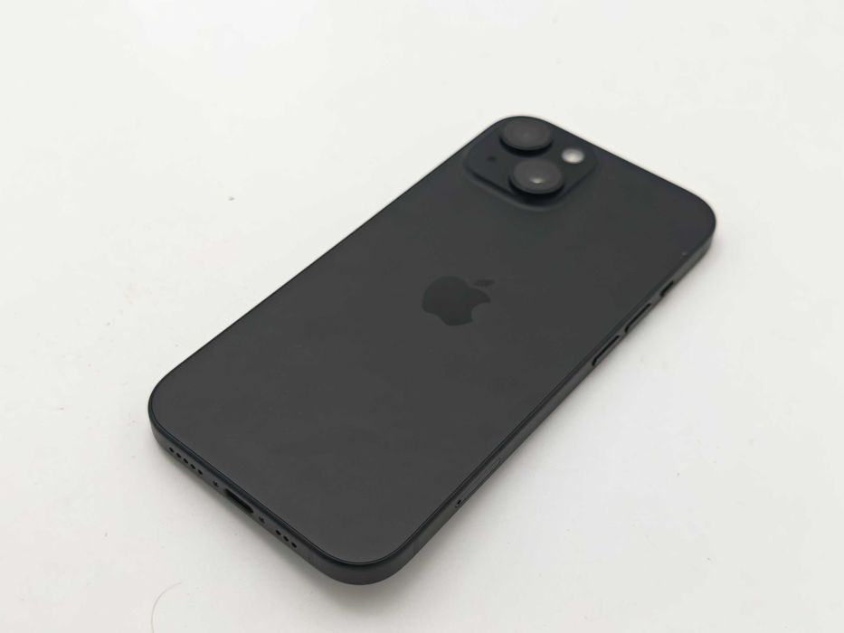 iPhone 15 Black 128GB Neverlocked Bat 100% 7 Cicluri incarcare Garantie 5 Decembrie 2026