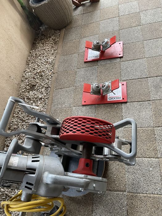 Ridgid filiera si reductie taiat teava fier 200mm