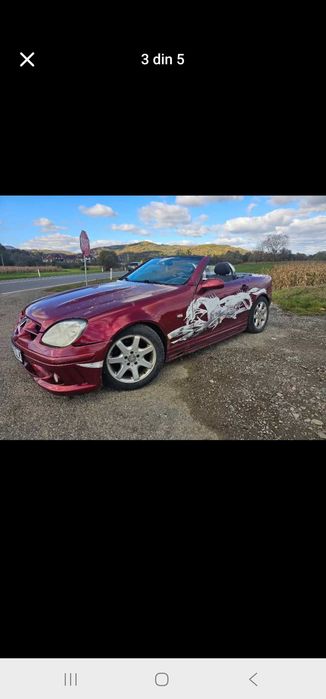 Mercedes slk cabrio