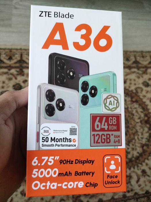 ZTE Blade A36 смартфон новый