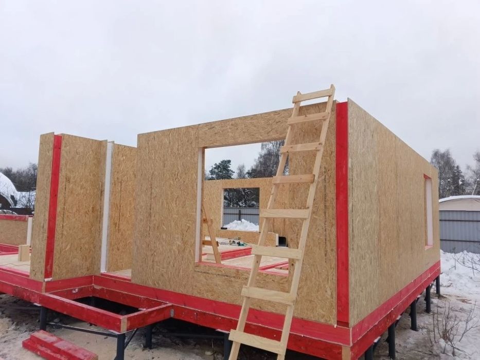 Строим дома из СИП панелей