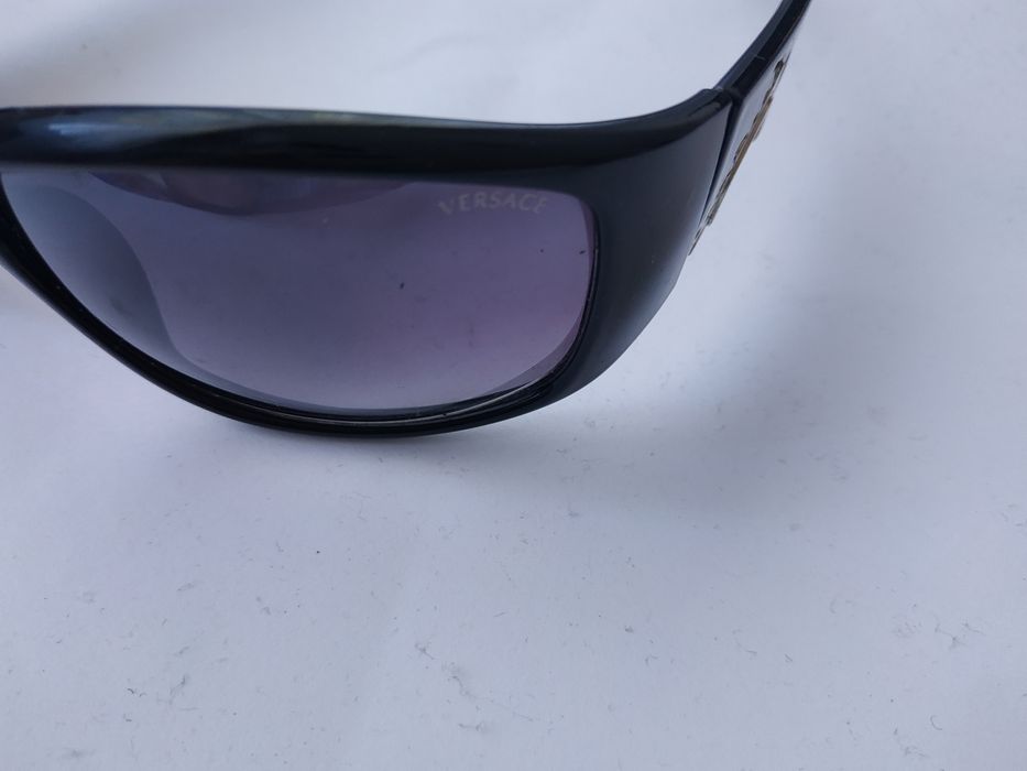 Ochelari de soare Versace, Locs, bărbați, ramă negru