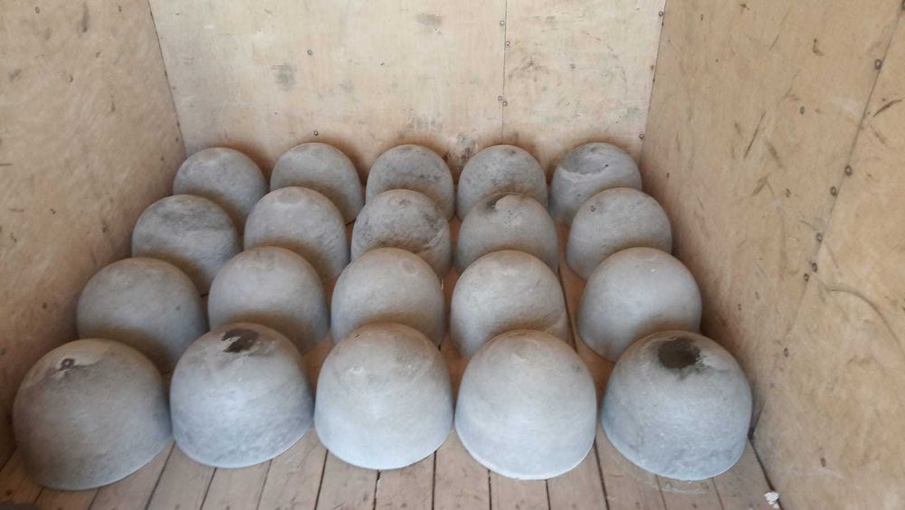 Бетонная полусфера для парковки, парковочный барьер, антипарковка