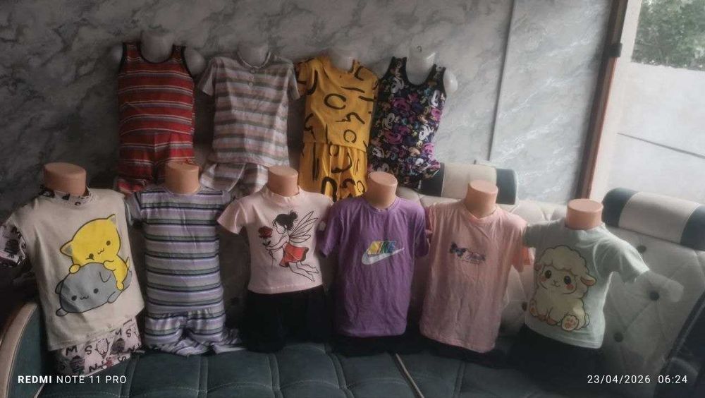 MOIDA TEXTIL MCHJ Bolalar uchun yozgi liboslar.