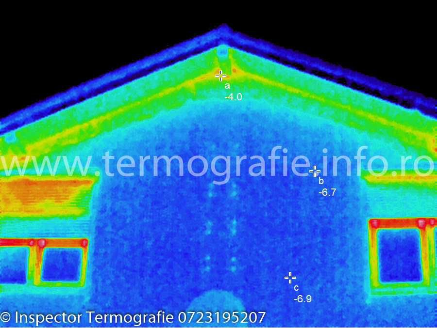 termografie - termoviziune - infrarosu - pierderi caldura