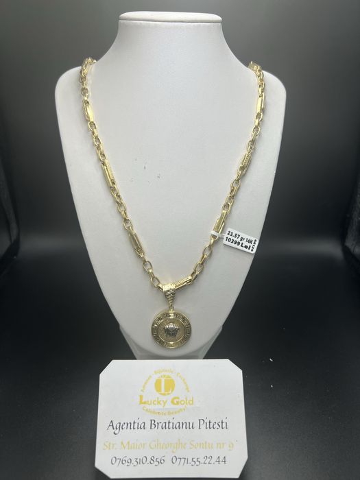 Lant aur 14k 23,57 gr lungime 60 cm cod 23634
