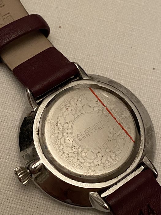 Ceas August Steiner cu diamante, nou